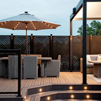 PUCK 22 SILVER ‒ 7/8'' Low Voltage Deck Light