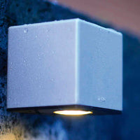 CUBID SILVER ‒ 2’’ Wall Light