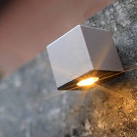 CUBID SILVER ‒ 2’’ Wall Light