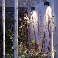 HALO DOWN DARK 100-230V - Modern Outdoor Wall Lights