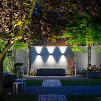 ACE UP-DOWN DARK ‒ 4’’ Exterior Wall Light