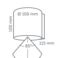 HALO DOWN DARK - Modern Outdoor Wall Lights