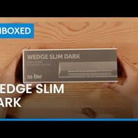WEDGE SLIM DARK ‒ 3.9" Black LED Wall Light