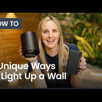 HALO UP-DOWN DARK - Modern Outdoor Wall Lights