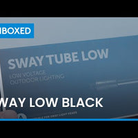 SWAY LOW BLACK ‒ 23.6" Tall LED Garden Light