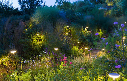 SWAY PEARL GREY ‒ 39" Tall LED Garden Light