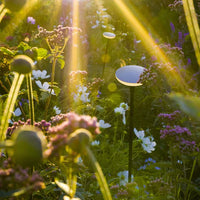SWAY LOW PEARL GREY ‒ 23.6" Tall LED Garden Light