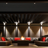 ACE UP-DOWN DARK ‒ 4’’ Exterior Wall Light