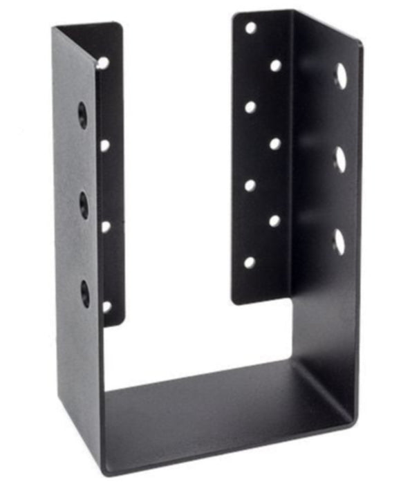 Outdoor Accents® Mission Collection Black Ornamental 6x10 to 6x12 Conceal Flange Heavy Hanger