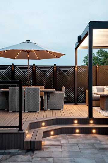 PUCK 22 DARK ‒ 7/8'' Low Voltage Deck Light
