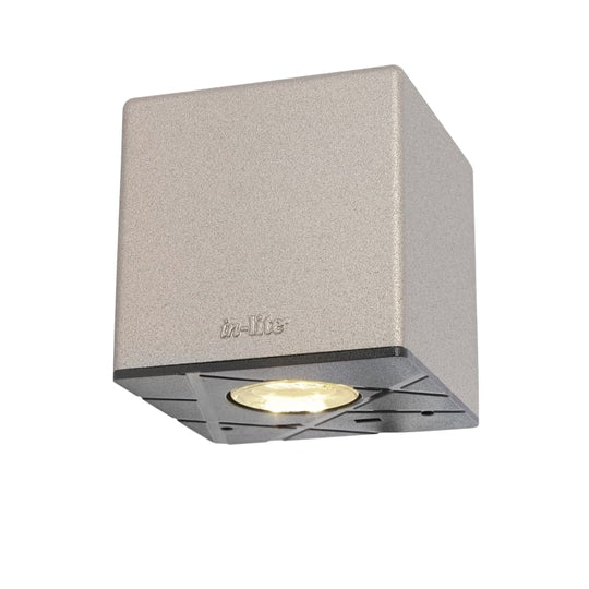 CUBID SILVER  ‒ 2’’ Wall Light