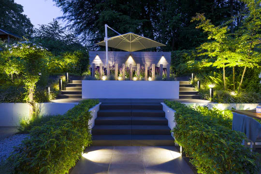 ACE DOWN DARK - LED Outdoor Wall Lights