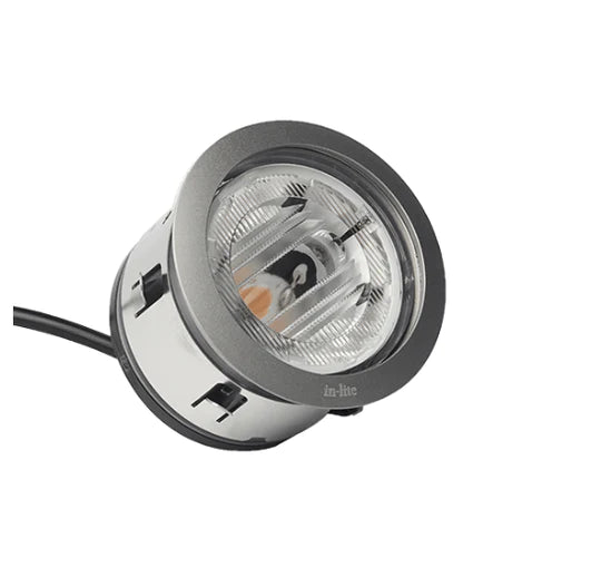 BIG FLUX ASYMMETRIC STAINLESS STEEL‒ 2 3/8'' Recessed Spotlight