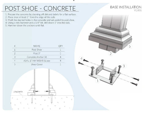 Acrylic Patio Cover Kit