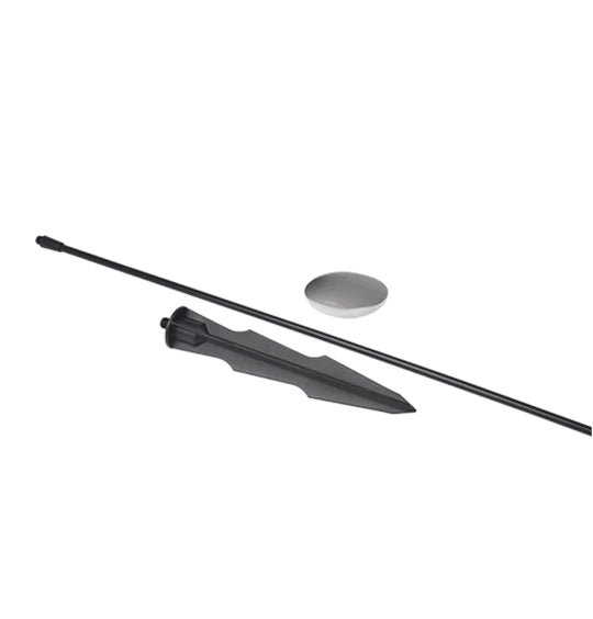 SWAY LOW PEARL GREY ‒ 23.6" Tall LED Garden Light