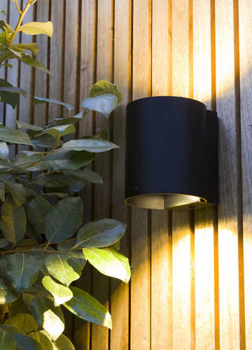 HALO UP-DOWN DARK - Modern Outdoor Wall Lights