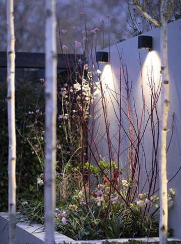 HALO DOWN DARK 100-230V - Modern Outdoor Wall Lights