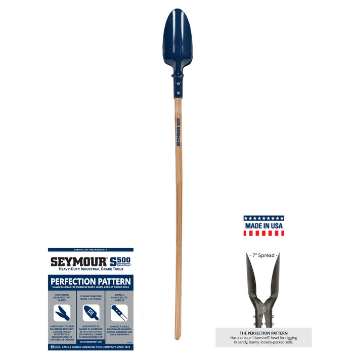 Seymour® S500 Industrial™ 4ft Handle Post Hole Digger 21244