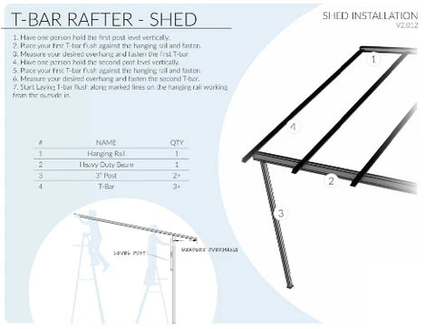 Acrylic Patio Cover Kit