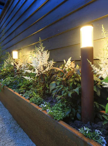 LIV CORTEN ‒ 24'' Pathway Lighting Bollard