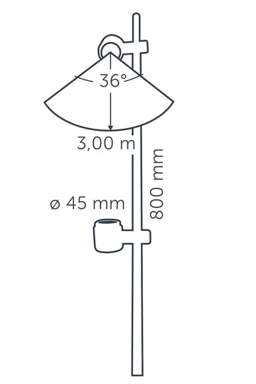 MINI SCOPE DUO - Standing Low Voltage Spotlights