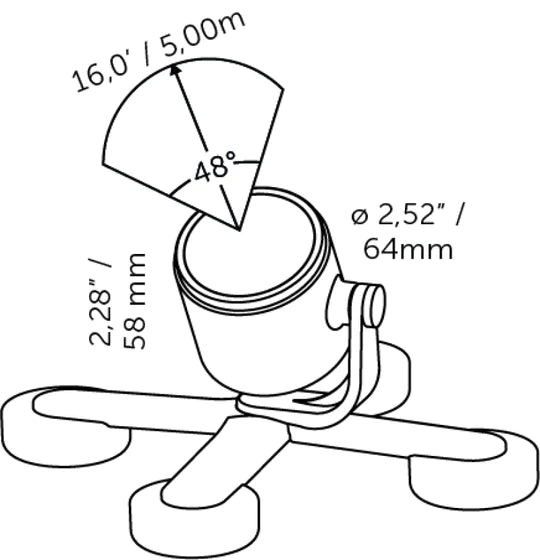 SUB - Adjustable Pond Light