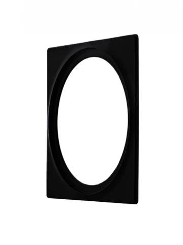 PLATE 1 BLACK - Square Cover Plate