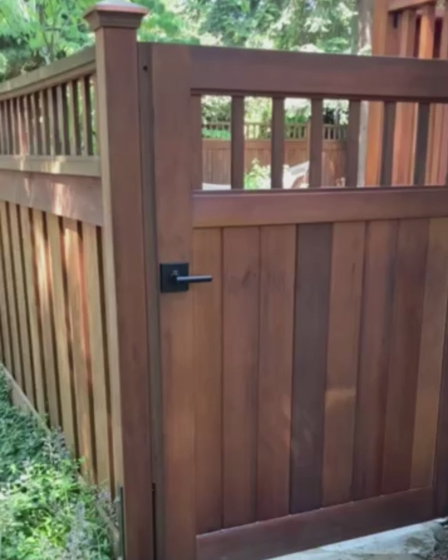 Modern Outdoor Gate Latch