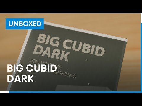 BIG CUBID DARK - 2" Cube Outdoor Deck Light