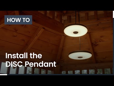 DISC PENDANT ‒ 7.8’’ Low Voltage Outdoor Pendant Light