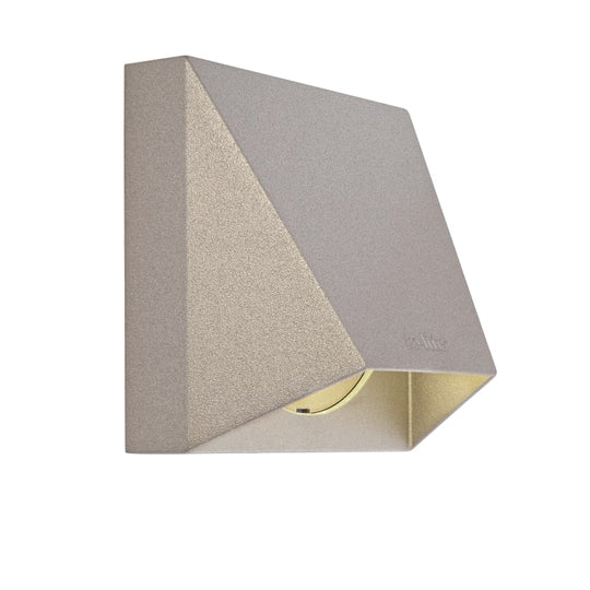 WEDGE ‒ 3.9" Silver LED Deck Post Light