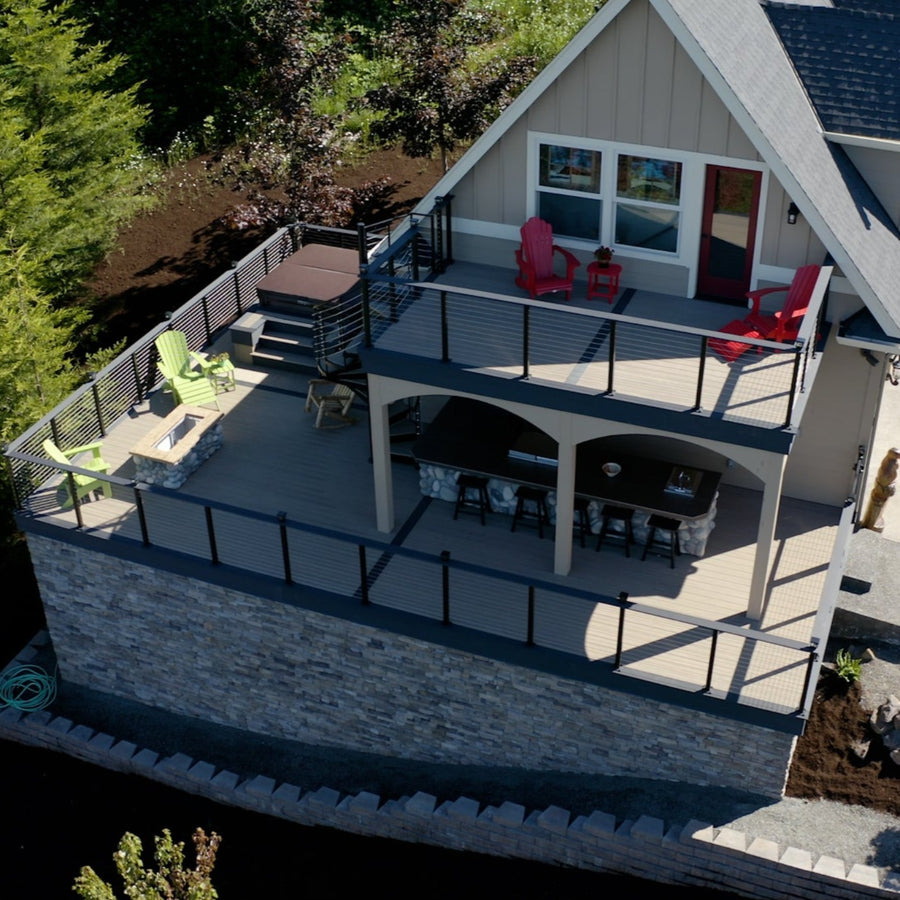 Deckorators 7/8" x 5-1/2" Voyage Mineral Based Composite Decking