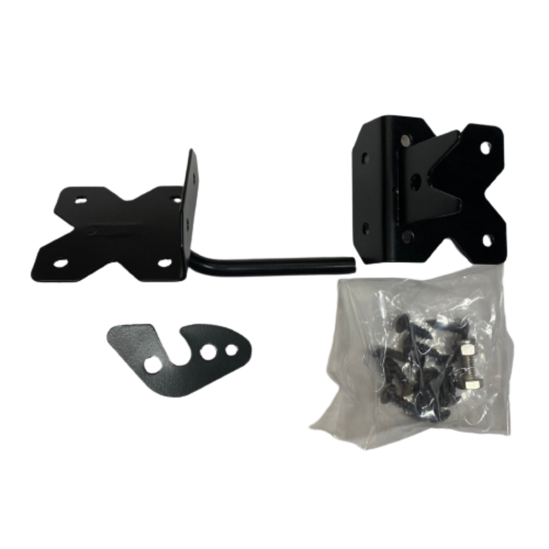 Stainless Steel Gravity Latch  w/screws Black- Nation Wide Industries