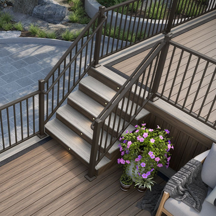 Deckorators Voyage Mineral Based Composite Step Riser/Fascia Boards