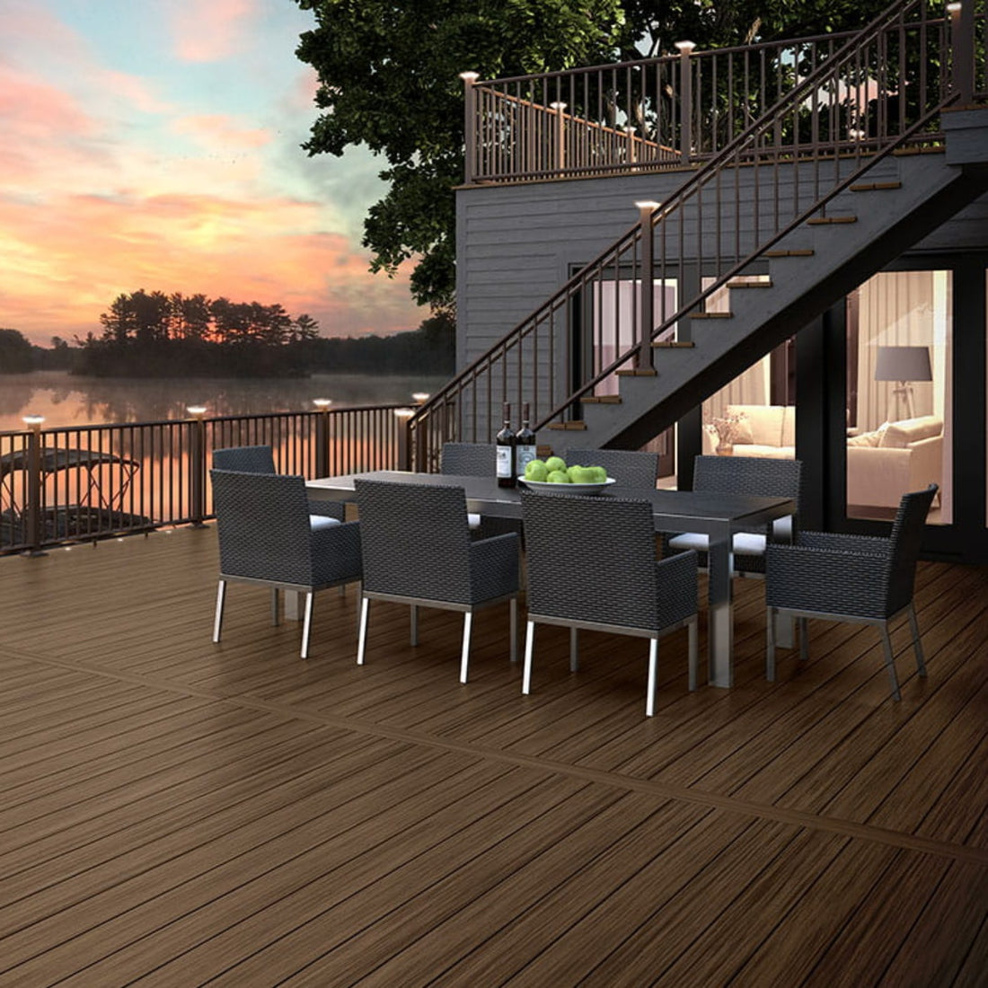 Deckorators Voyage Mineral Based Composite Step Riser/Fascia Boards
