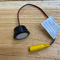 Low Voltage Flush Mount Deck Light w/ Black Trim Ring