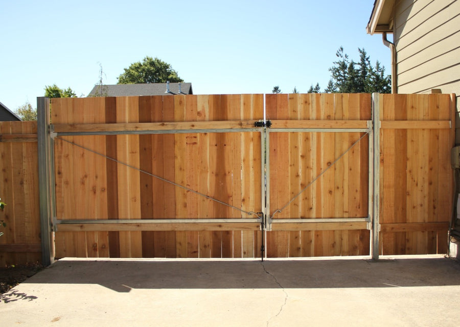 Welded Steel Gate Frames Silver Star Style- Size Options