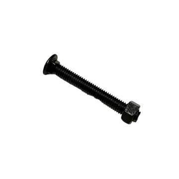 Chain Link 3/8 x 3 Carriage Bolt w/Nut (use with 2-3/8 post)- Black or Galvanized