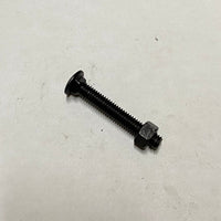 Chain Link 3/8 x 2-1/2 Carriage Bolt w/Nut (use with 1-7/8 post)- Black or Galvanized