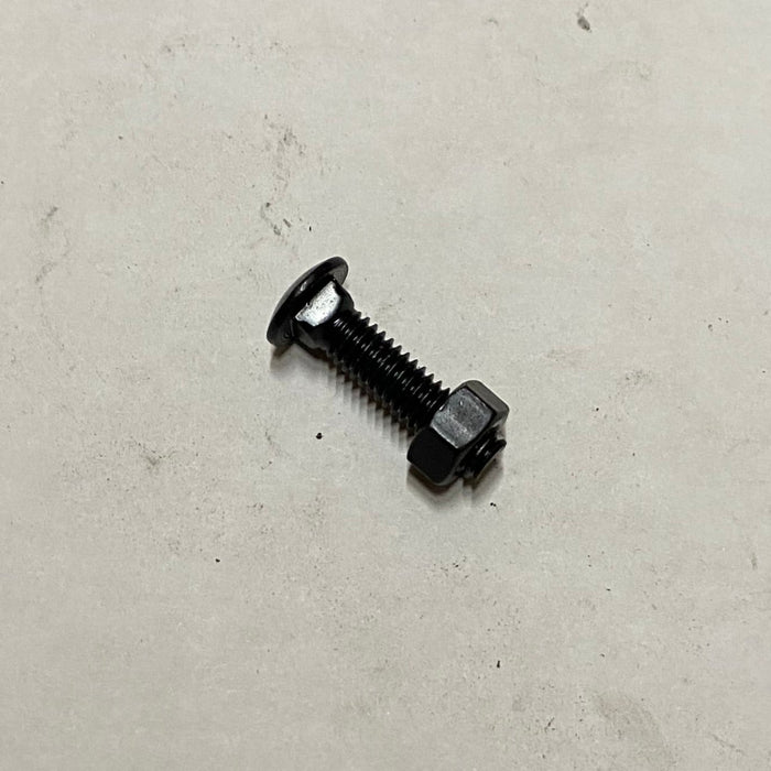 Chain Link 5/16 x 1-1/4 Carriage Bolt w/Nut- Black or Galvanized
