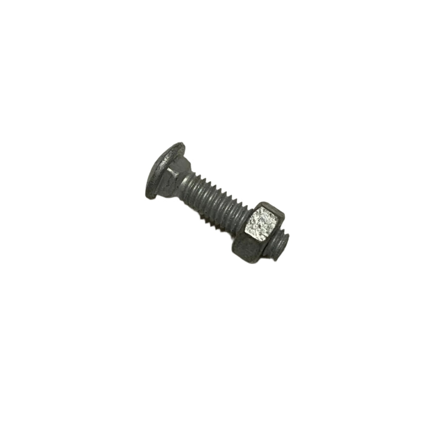 Chain Link 5/16 x 1-1/4 Carriage Bolt w/Nut- Black or Galvanized