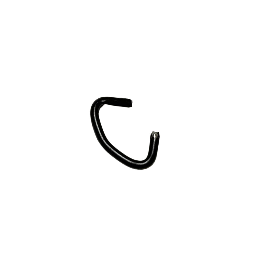 Chain Link 9ga Aluminum Hog Ring- Black or Aluminum