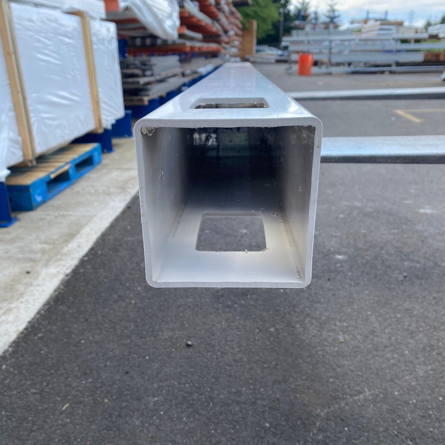 White Hood Vinyl Posts 4in x 4in x 3ft 6in- Line Options