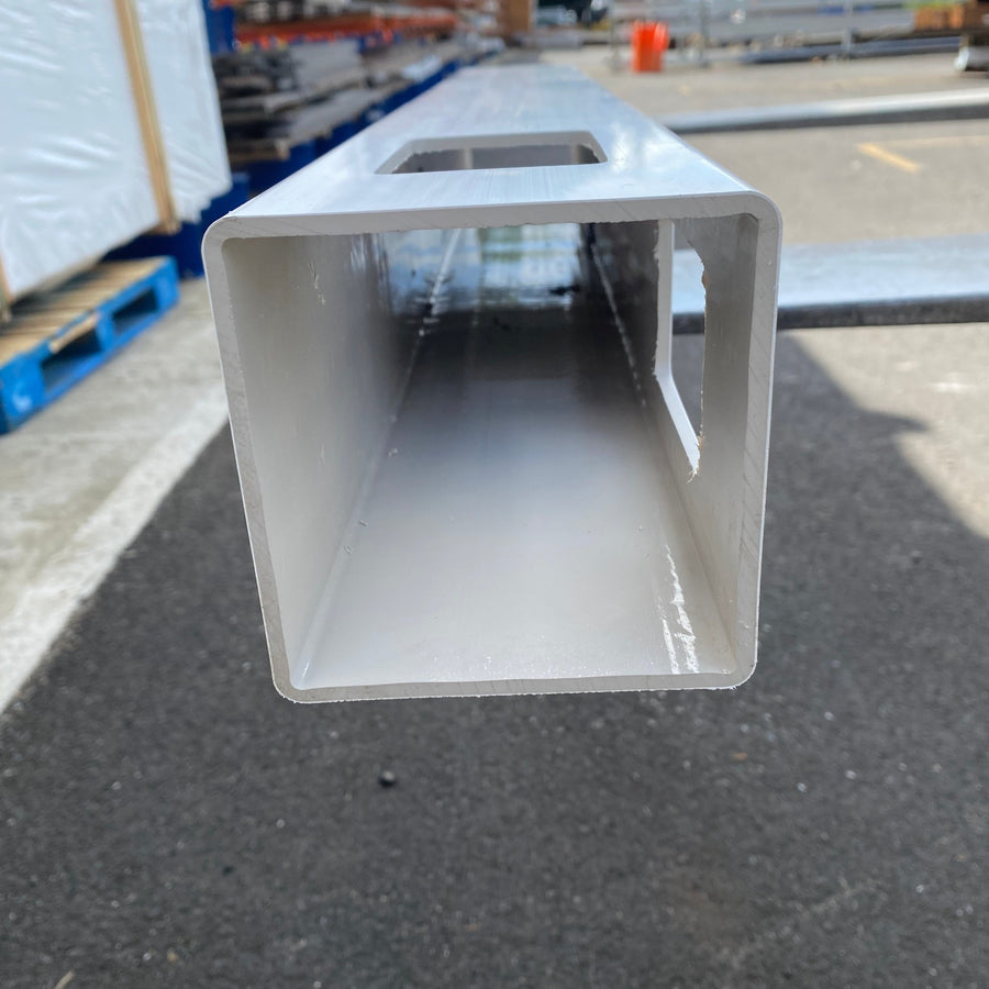 White Hood Vinyl Posts 4in x 4in x 3ft 6in- Line Options