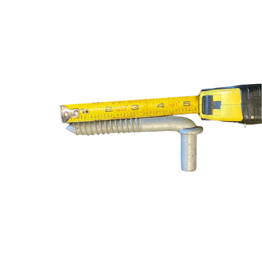 5/8" x 4-1/2" Galvanized J-Bolt Lag Screw Hinge