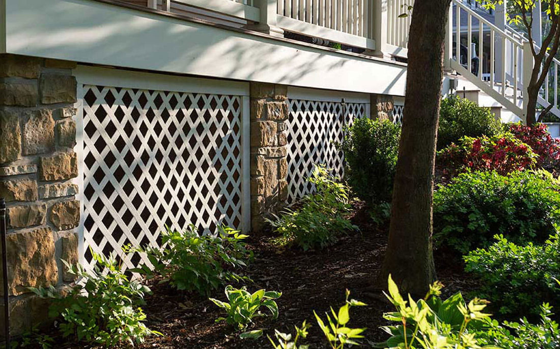 Diagonal Lattice 4ft x 8ft- 3in opening