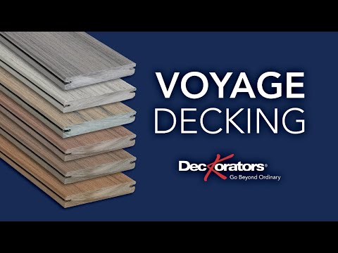 Deckorators 7/8" x 5-1/2" Voyage Mineral Based Composite Decking