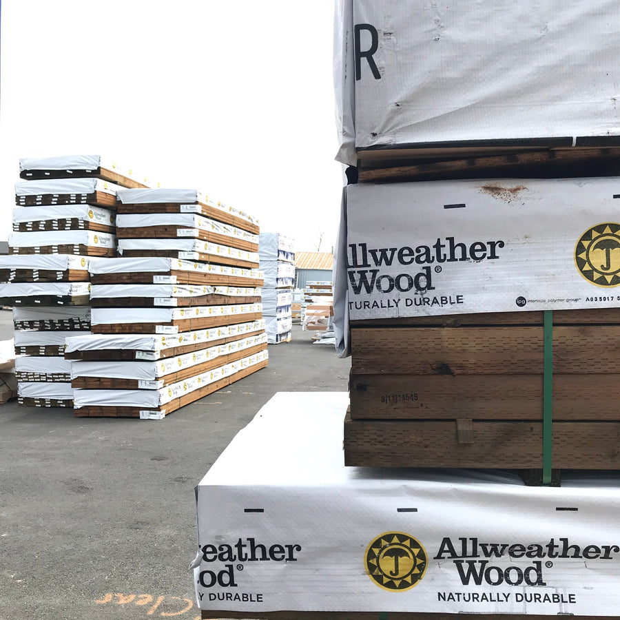 4x8 Pressure Treated #2 Exterior Lumber- Size Options